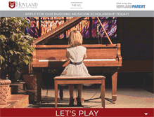 Tablet Screenshot of hovlandconservatory.org